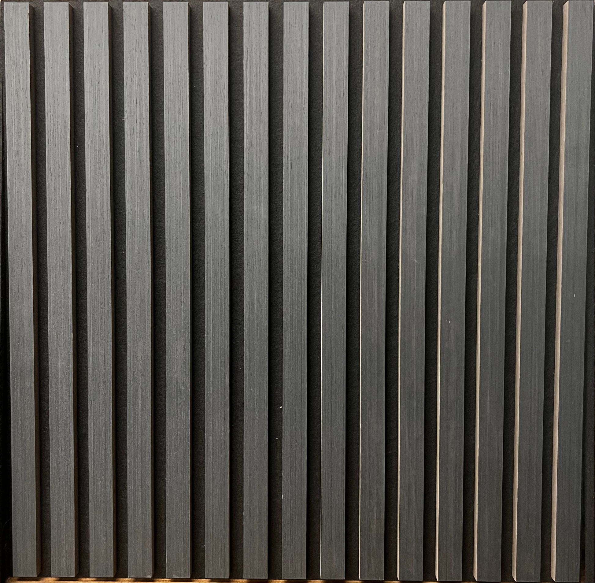 Black Square Acoustic Wall Panels Box of 4 - 60cm-60cm per Panel