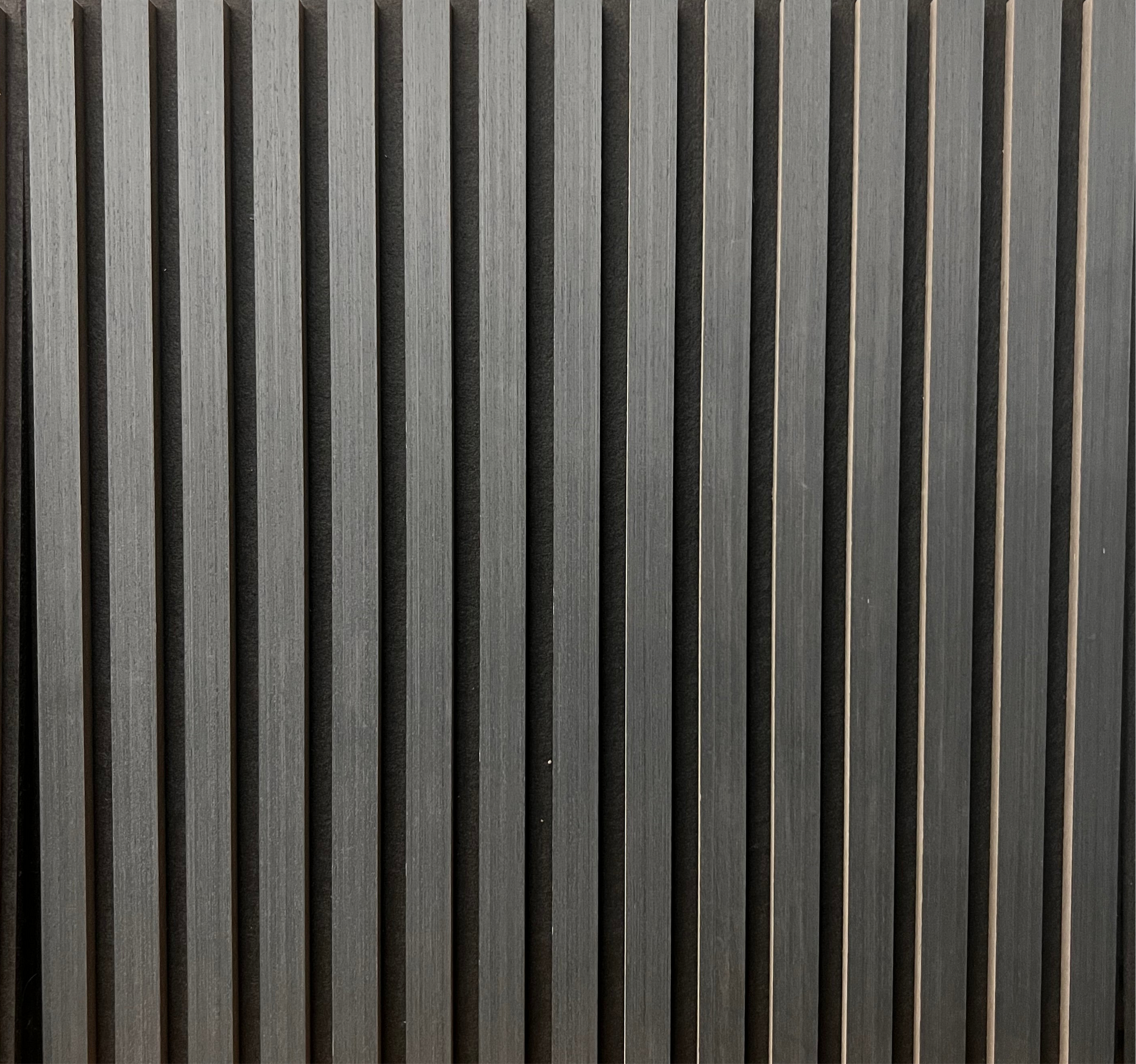 Acoustic Wood Slatted Wall Panels 240 X 60cm - 8 Colours Available