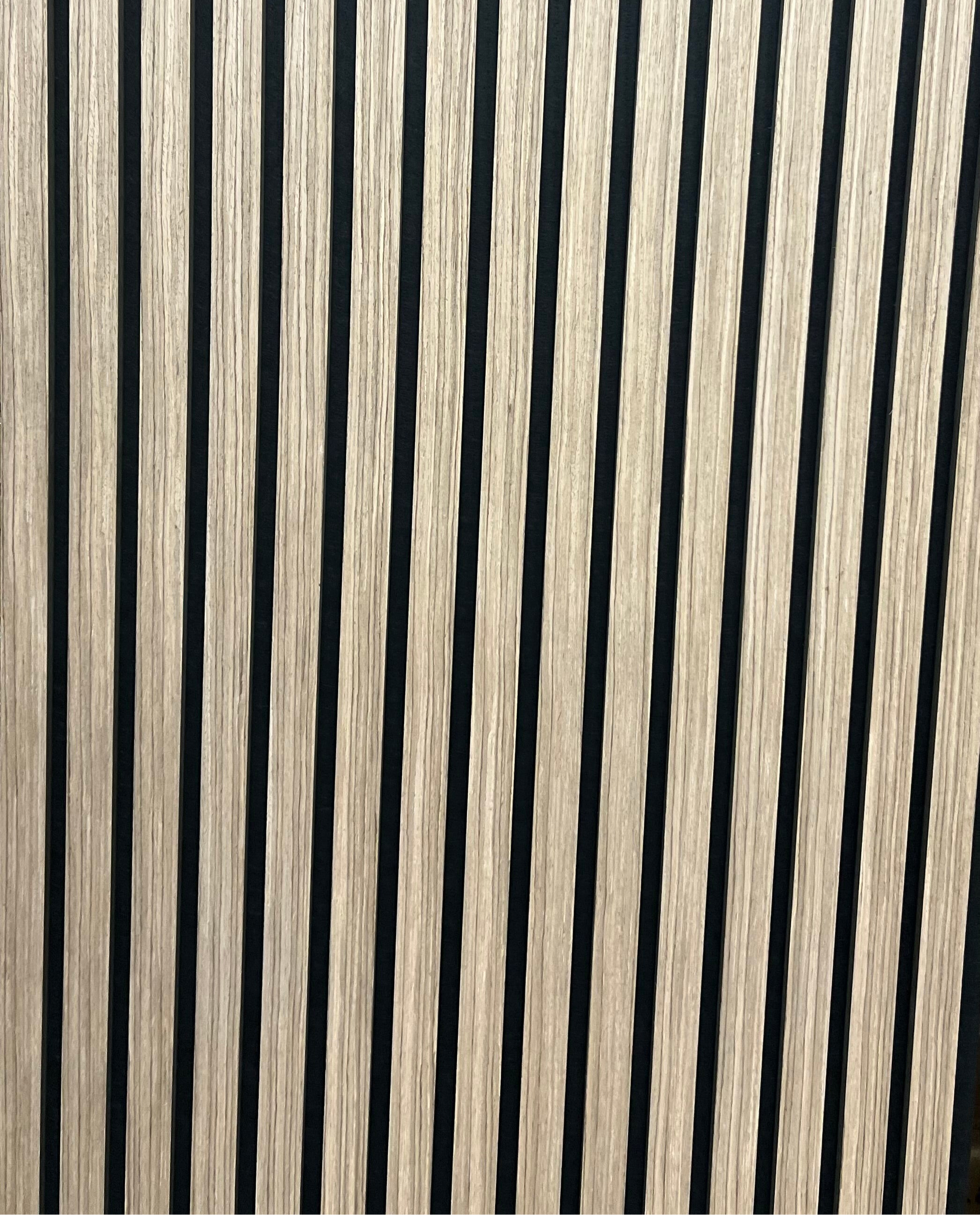 Acoustic Wood Slatted Wall Panels 240 X 60cm - 8 Colours Available