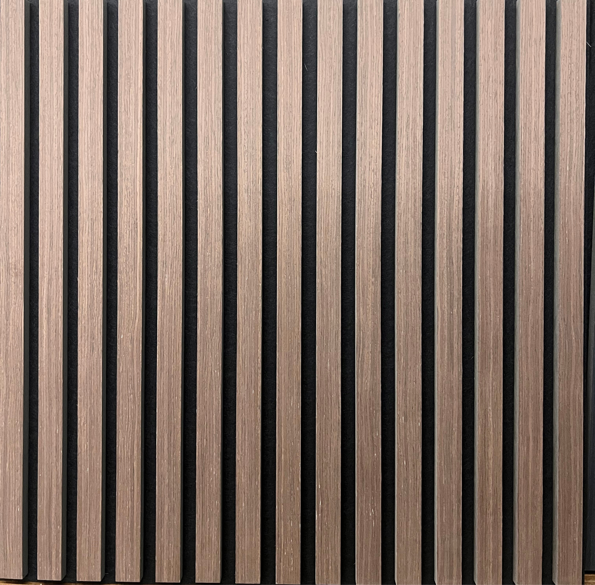 Acoustic Wood Slatted Wall Panels 240 X 60cm - 8 Colours Available