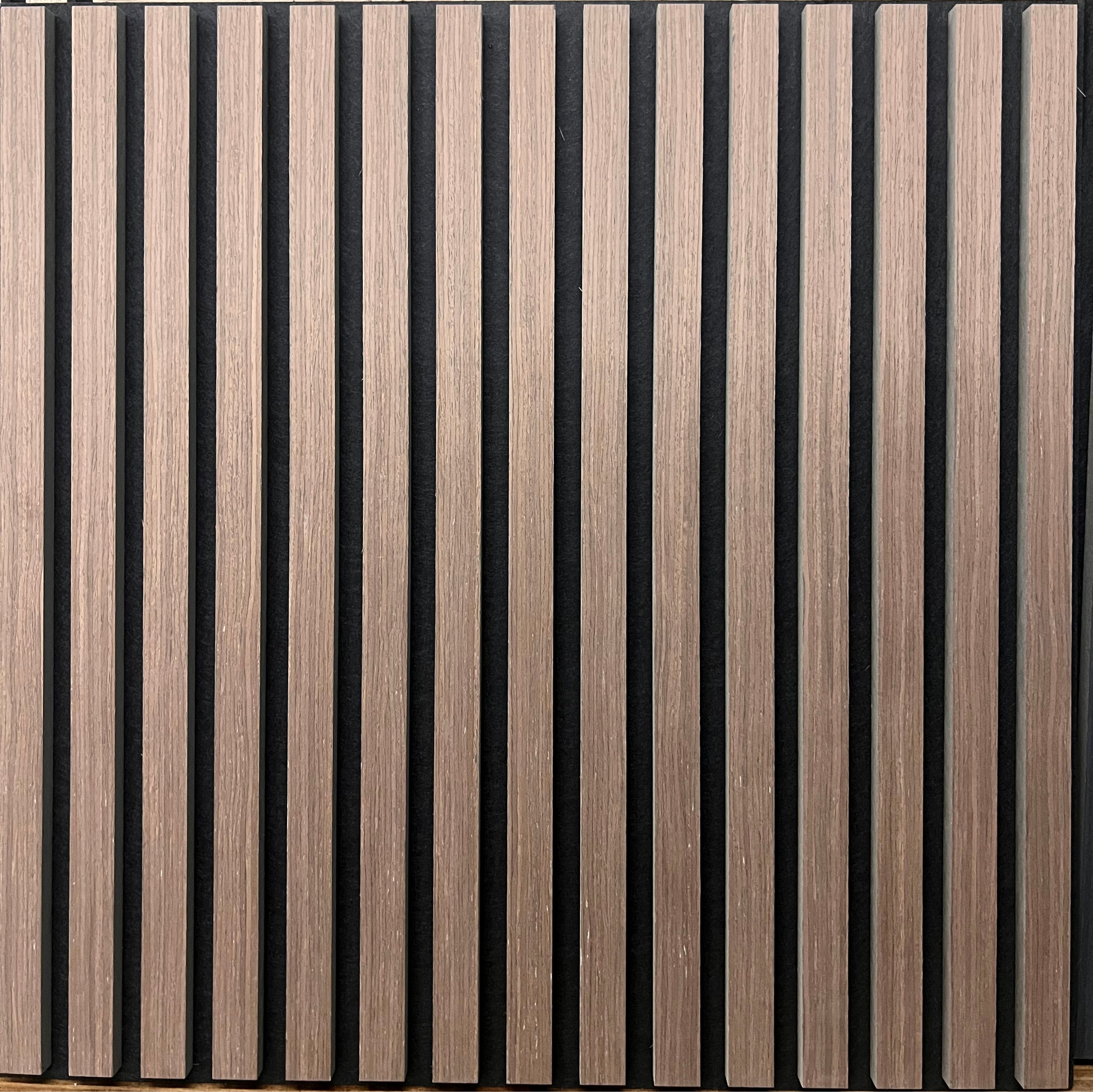 Black Square Acoustic Wall Panels Box of 4 - 60cm-60cm per Panel