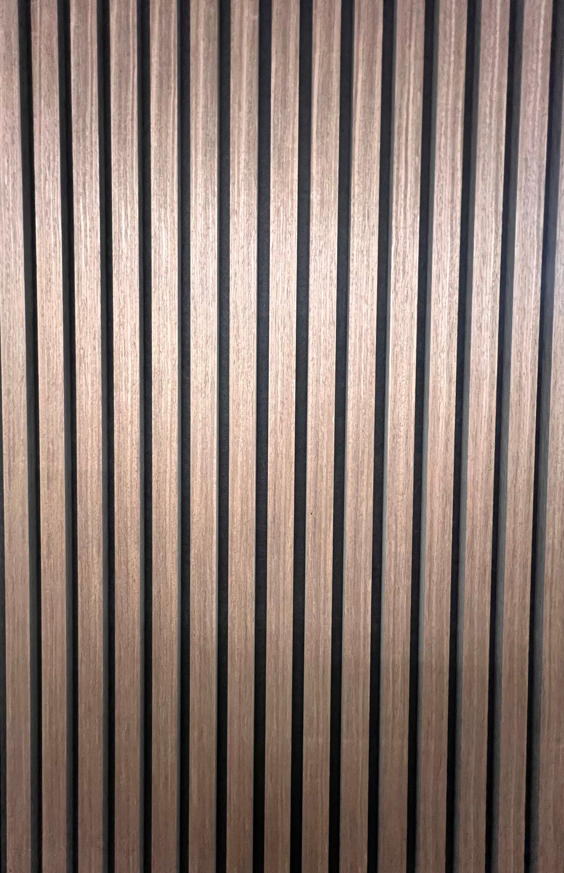 Walnut - Acoustic Wall Panel - Premium Quality 240cm-60cm
