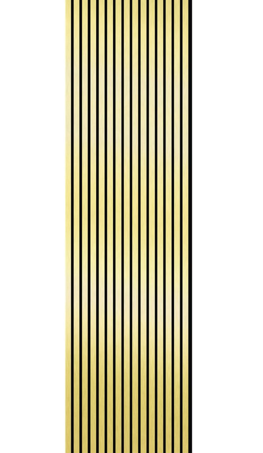Aluminium Finish-Gold 3D Acoustic Wall Panels