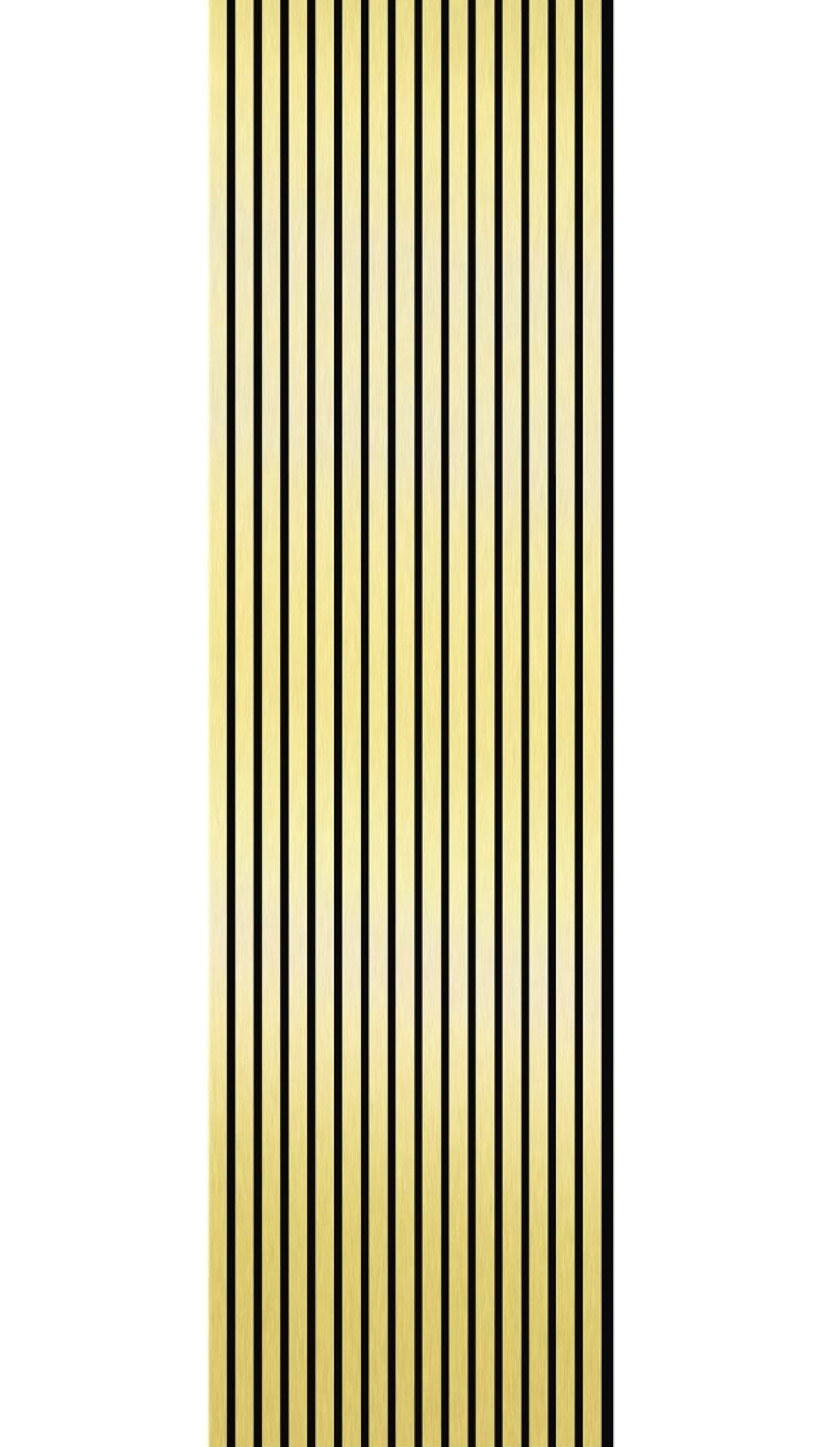Aluminium Finish-Gold 3D Acoustic Wall Panels