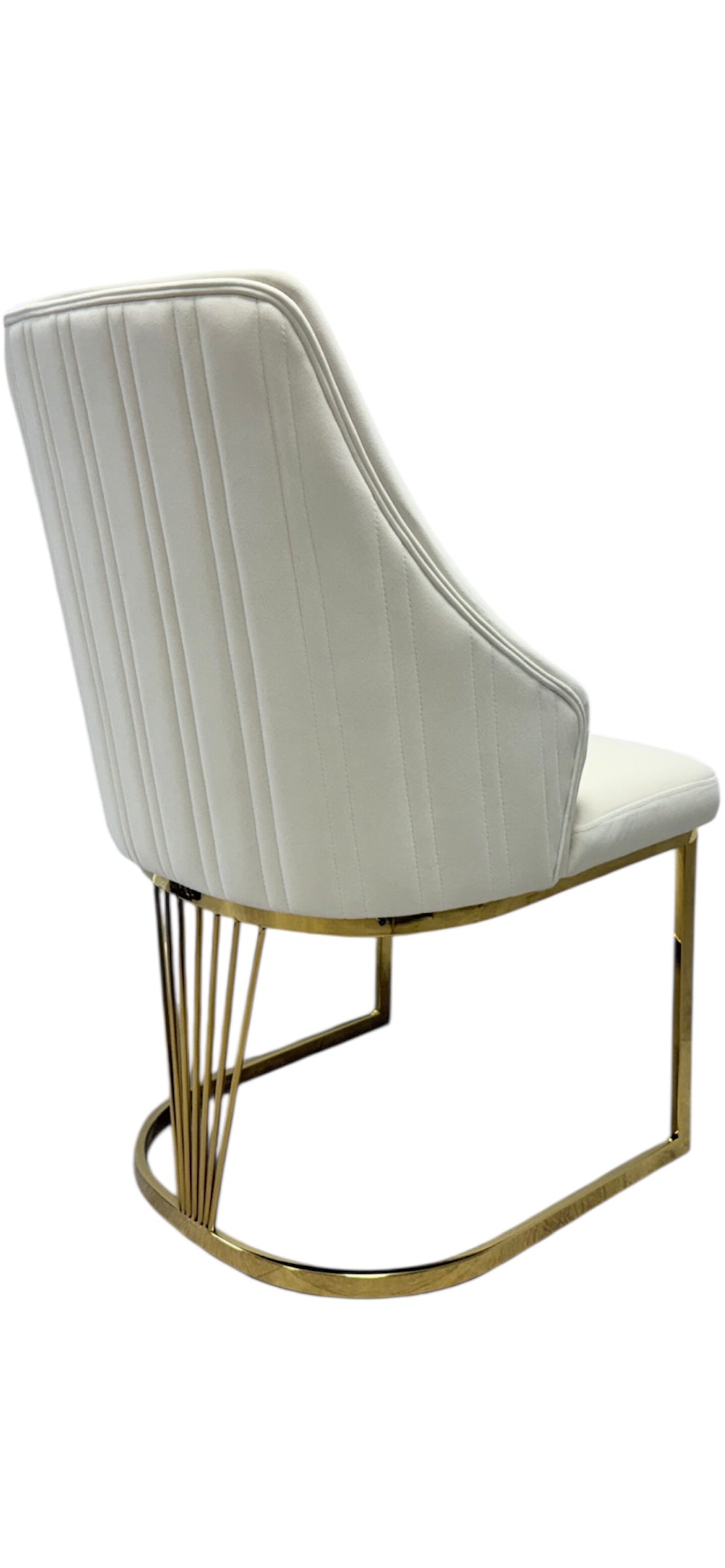 Lasco Velvet Dining Chair with Chrome legs