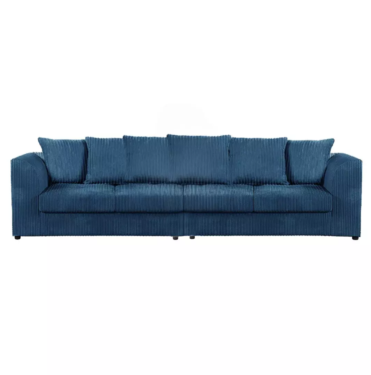 Chicago Jumbo Cord-Full Back 4 Seater Sofa
