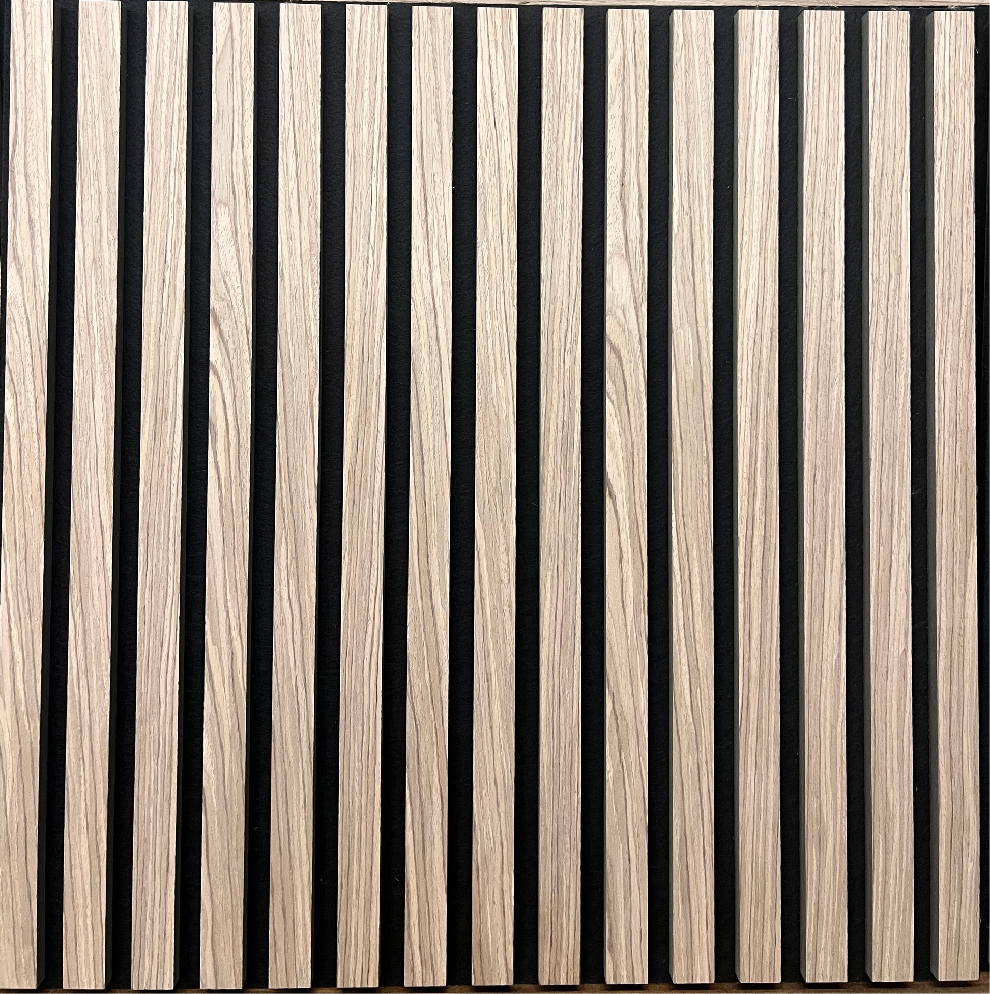 Black Square Acoustic Wall Panels Box of 4 - 60cm-60cm per Panel