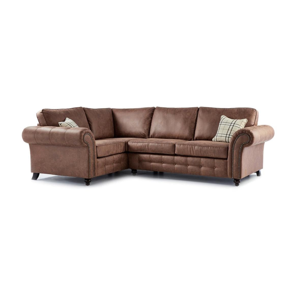 Oakland Tan Corner Sofa set