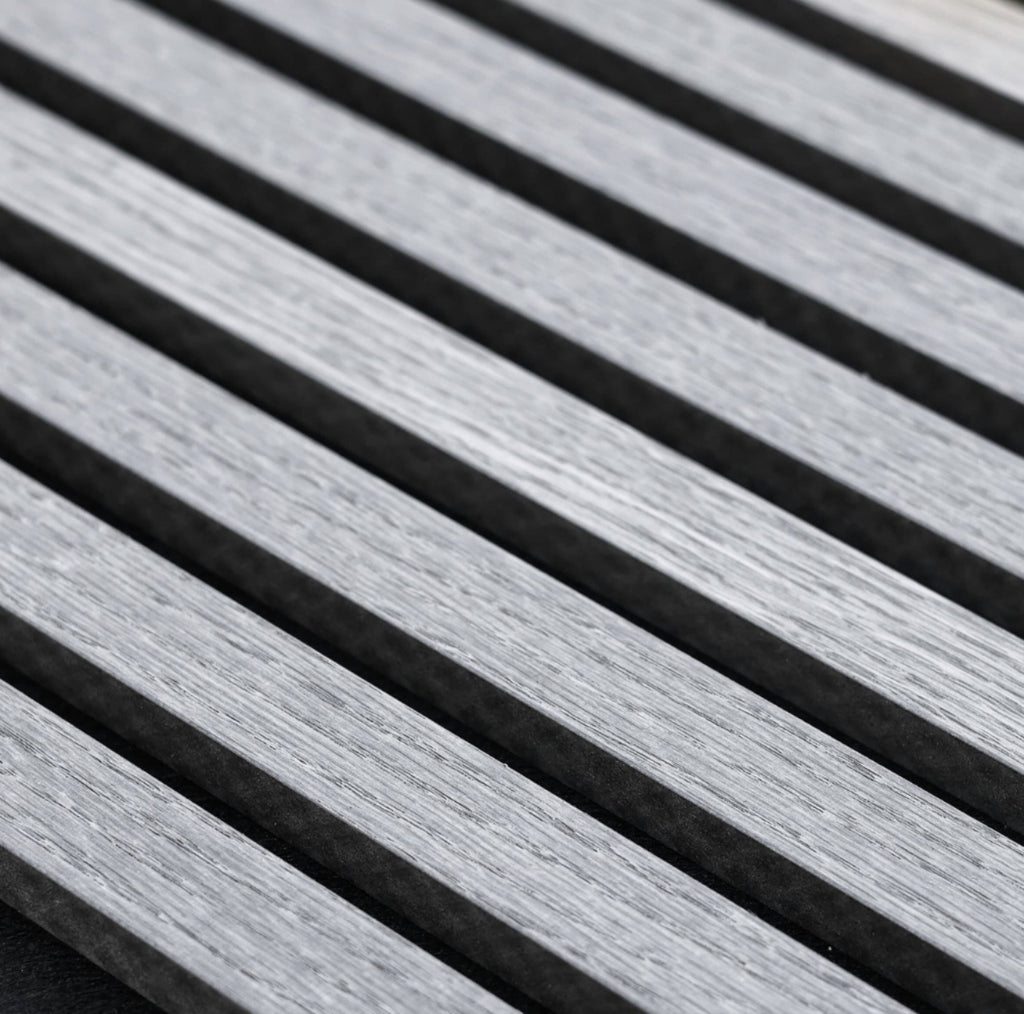 Ash Grey - Acoustic Wall Panel - Premium Quality 240cm-60cm