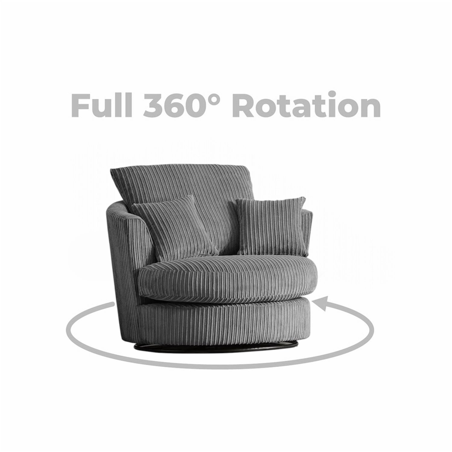 Michigan Cuddle Swivel Chair