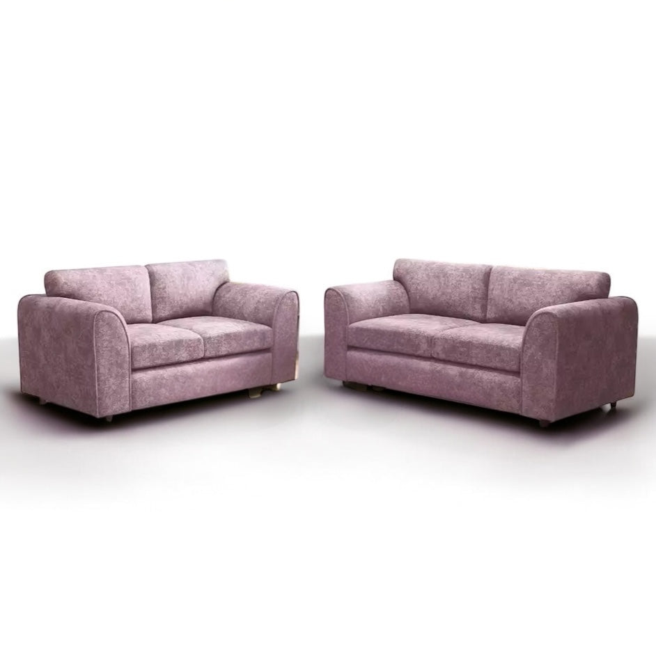 ALASKA FABRIC 3+2 FULL BACK SOFA SET