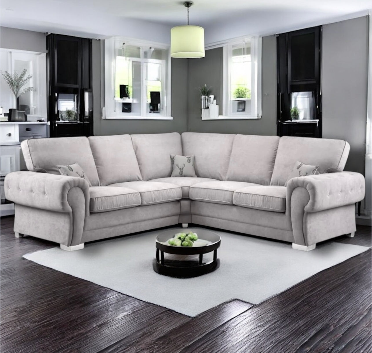 VERONA FULL BACK CORNER SOFA