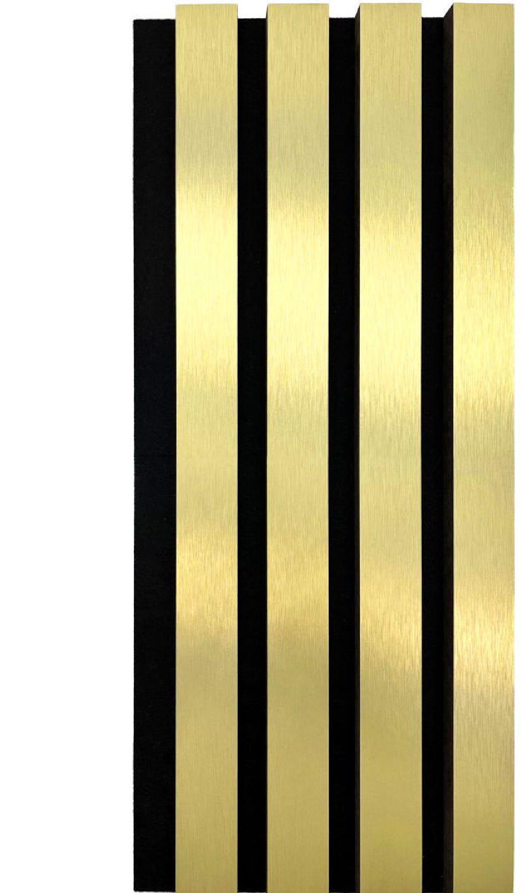 Aluminium Finish-Gold 3D Acoustic Wall Panels
