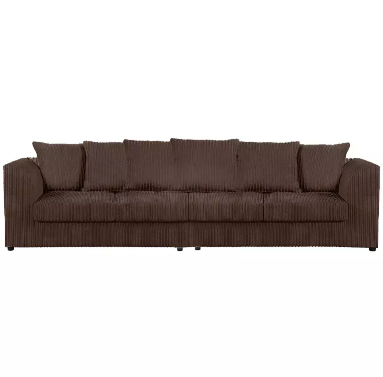 Chicago Jumbo Cord-Full Back 4 Seater Sofa