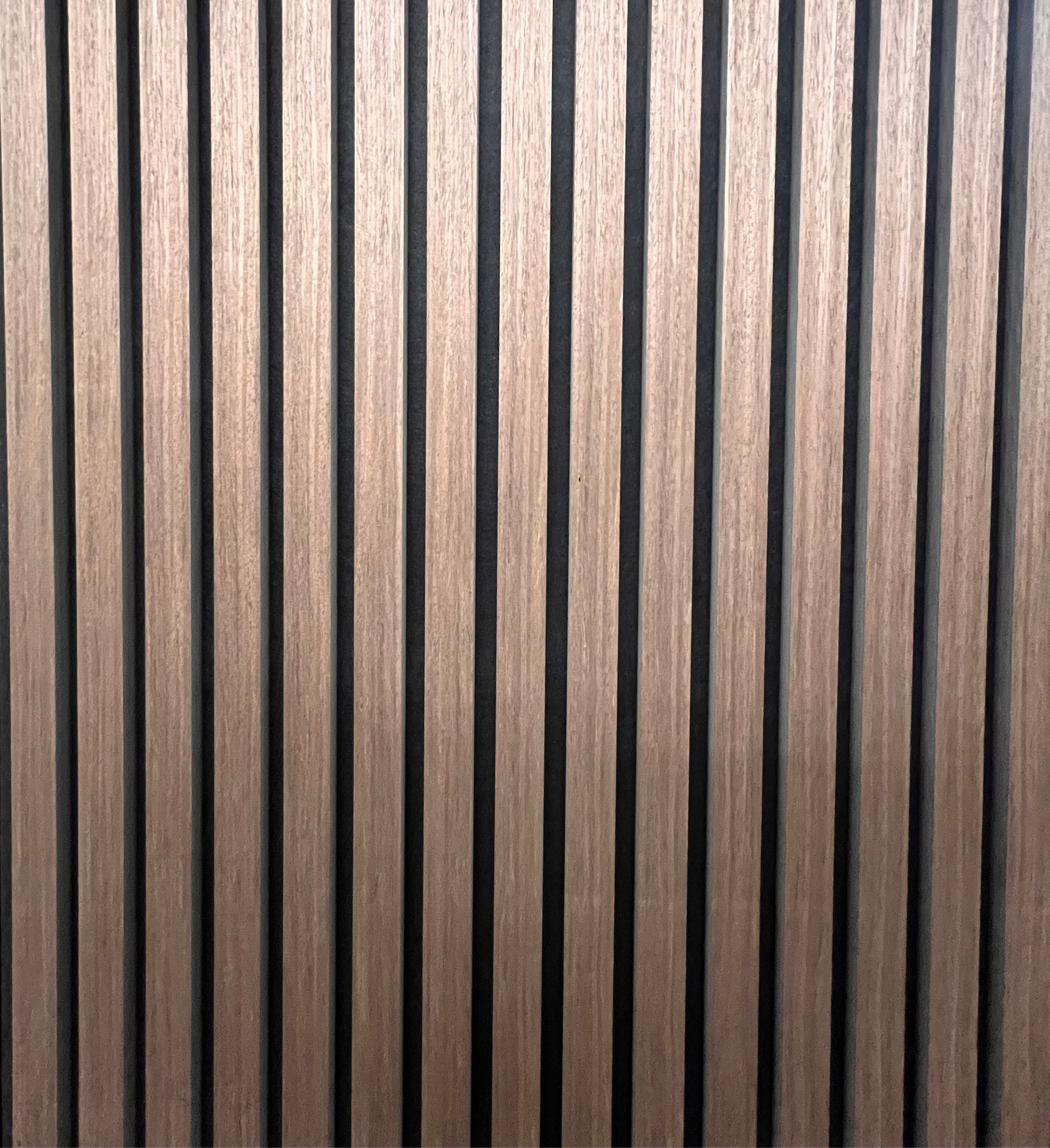 Acoustic Wood Slatted Wall Panels 240 X 60cm - 8 Colours Available