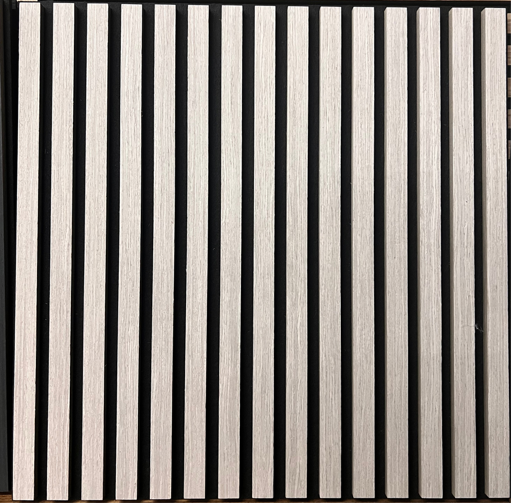 Light Oak Square Acoustic Wall Panels Box of 4 - 60cm-60cm per Panel (choose from 4 colours)