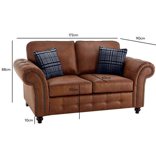 Oakland Tan 3+2 Seater Sofa set