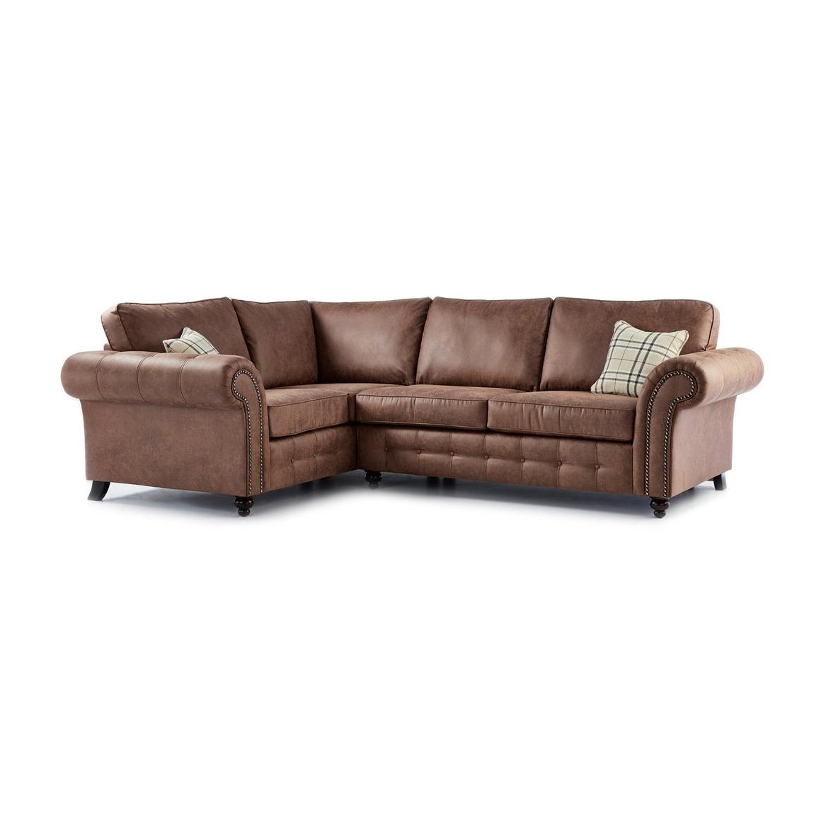 Oakland Tan Corner Sofa set