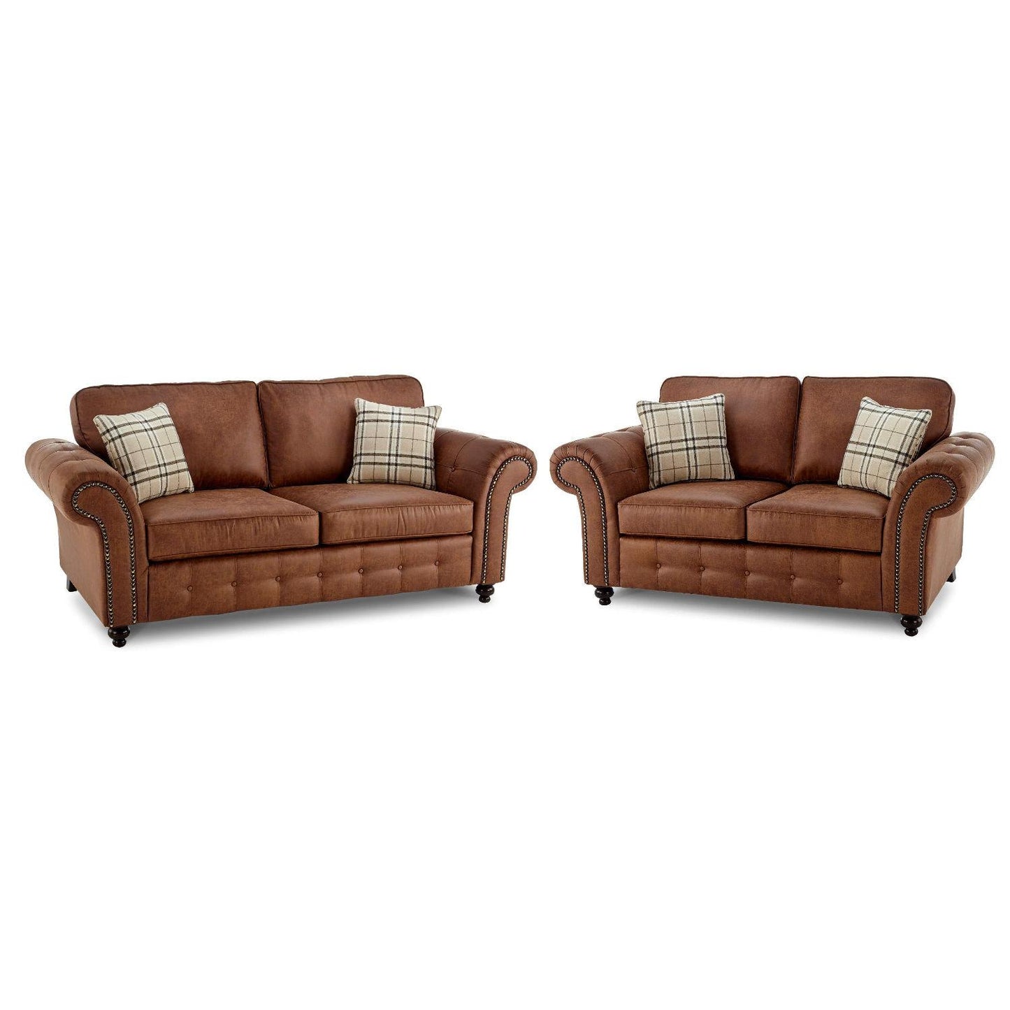 Oakland Tan 3+2 Sofa set