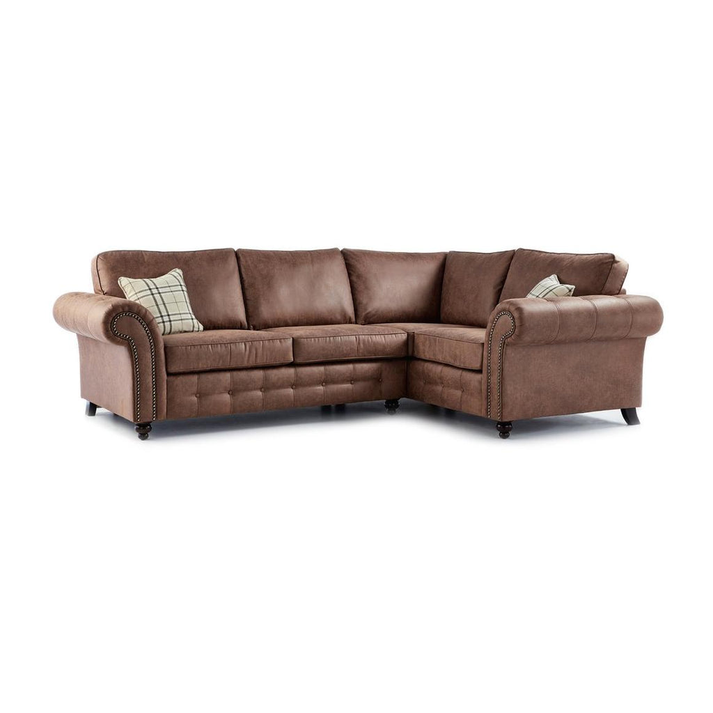 Oakland Tan Corner Sofa set