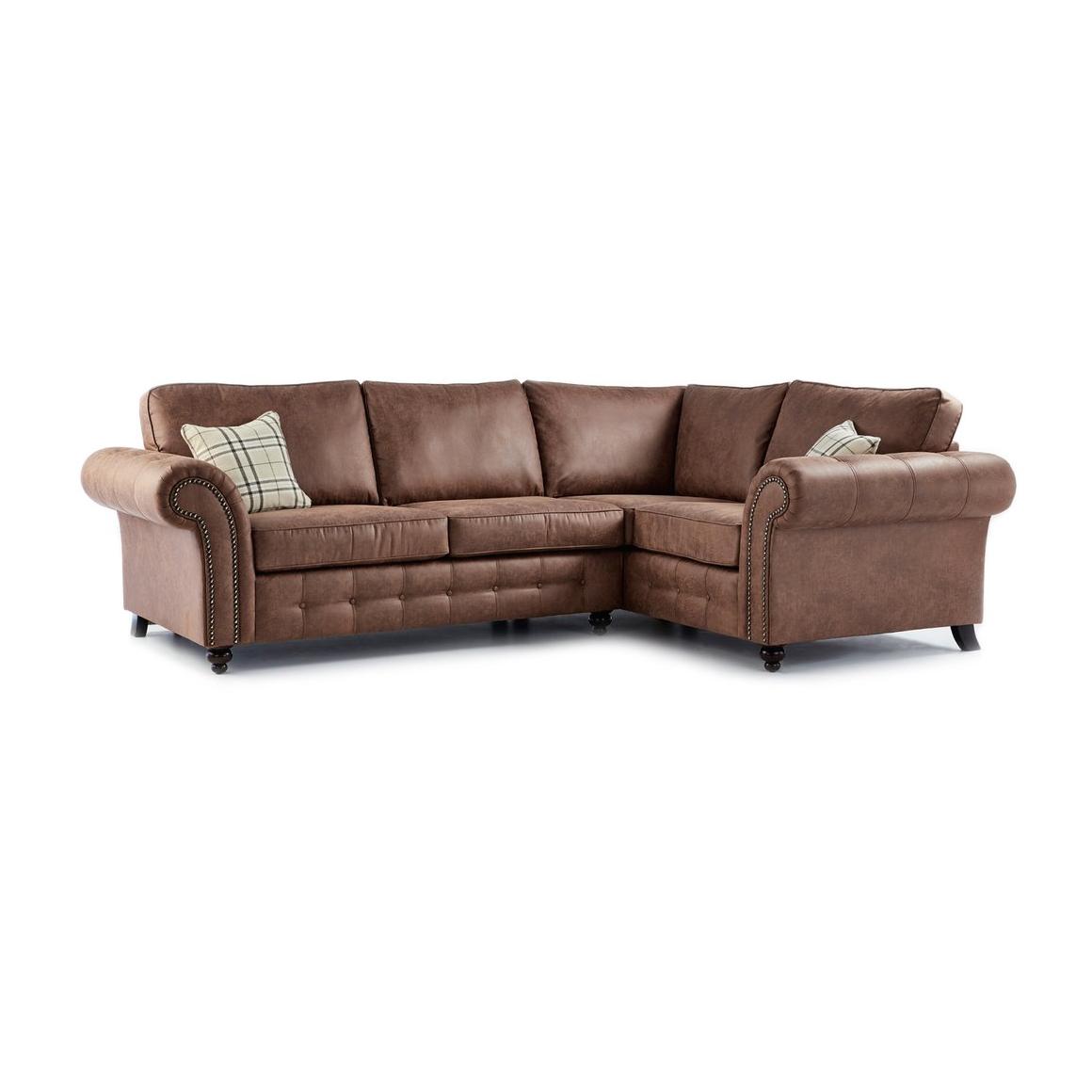 Oakland Tan Corner Sofa set
